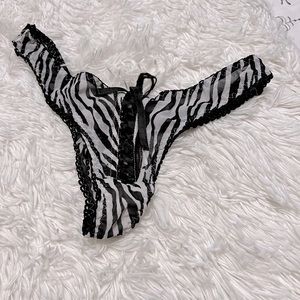 Zebra style panty
